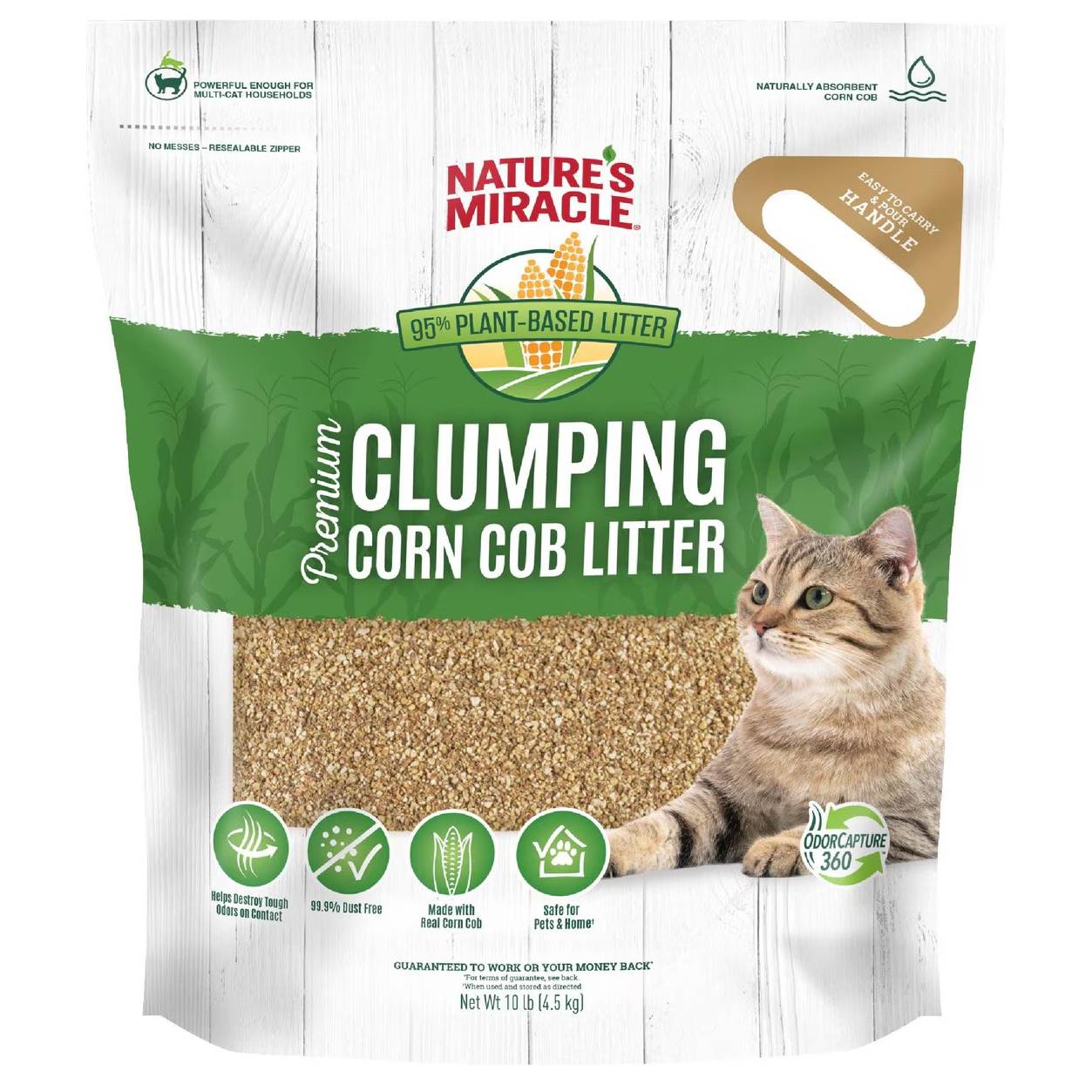 Nature’s Miracle Corn Cob Cat Litter