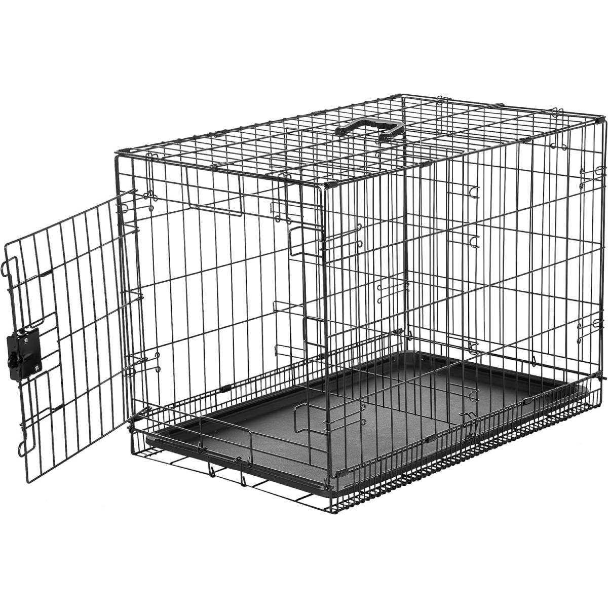 AmazonBasics Folding Metal Dog Crate