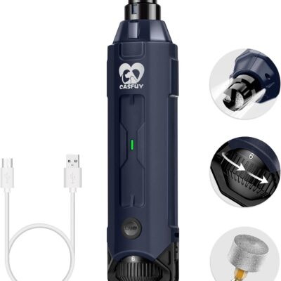 Casfuy 6-Speed Dog Nail Grinder