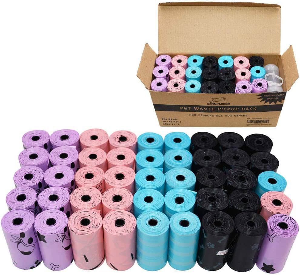 EXPAWLORER 900 Dog-Poop Bags