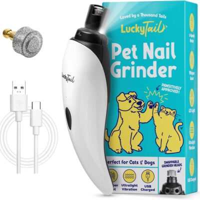 LuckyTail Pet Nail Grinder
