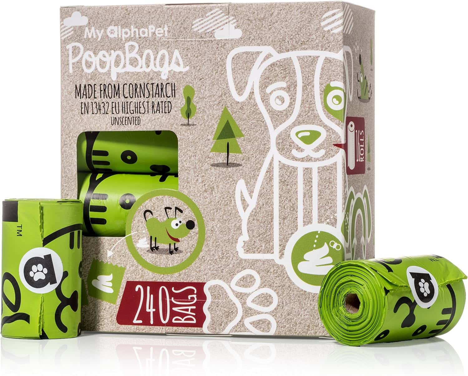 My AlphaPet Dog Poop Bags