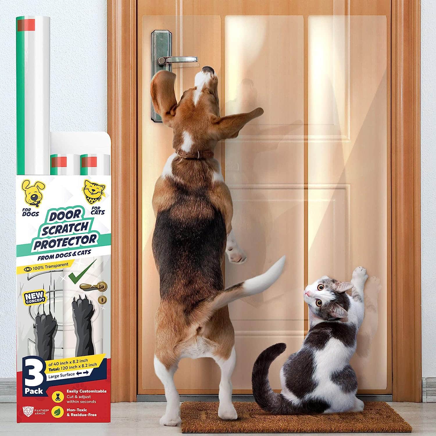 Panther Armor 3-Pack Door Protector
