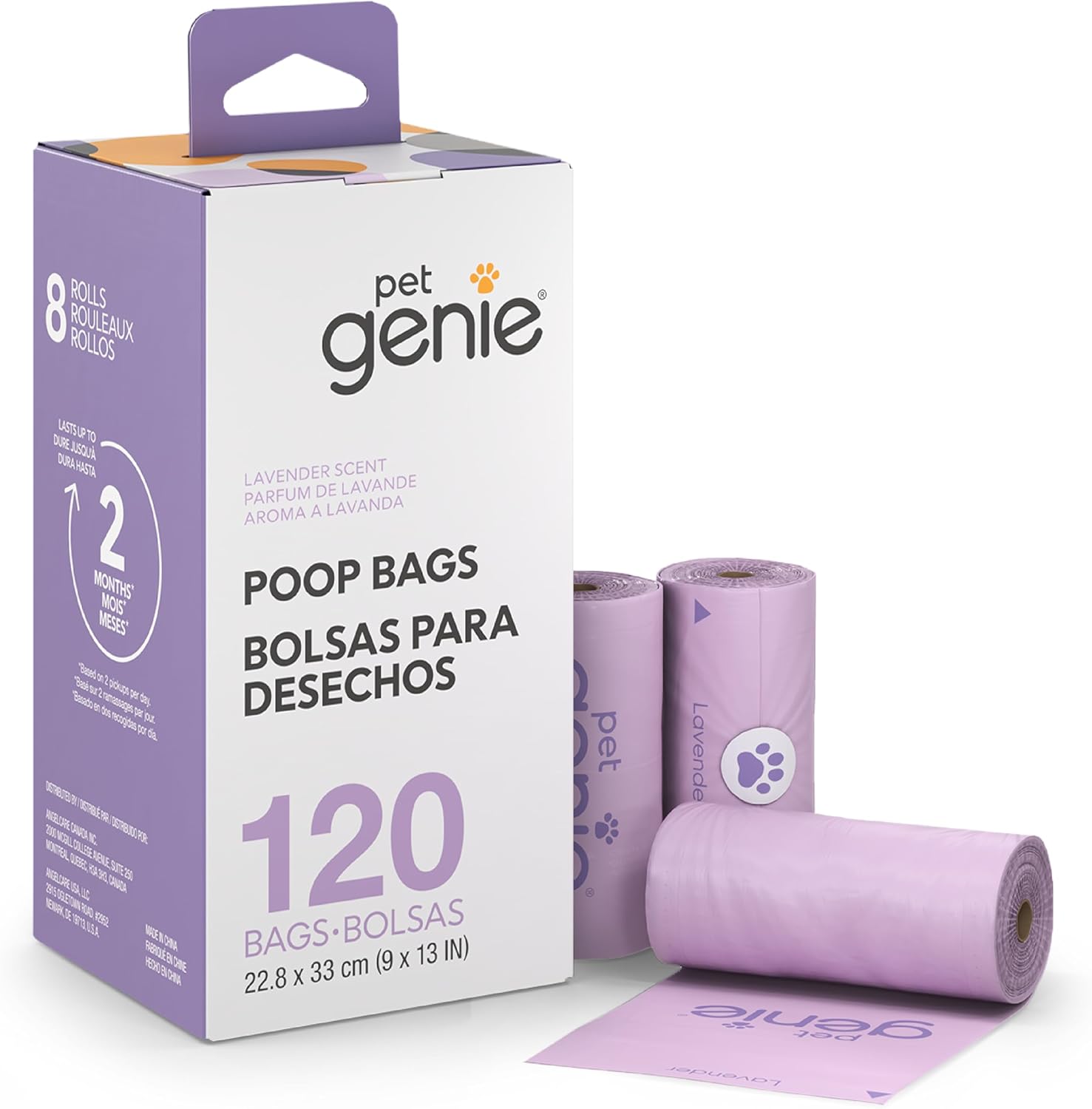 Pet Genie On-the-Go Dog Waste Bags