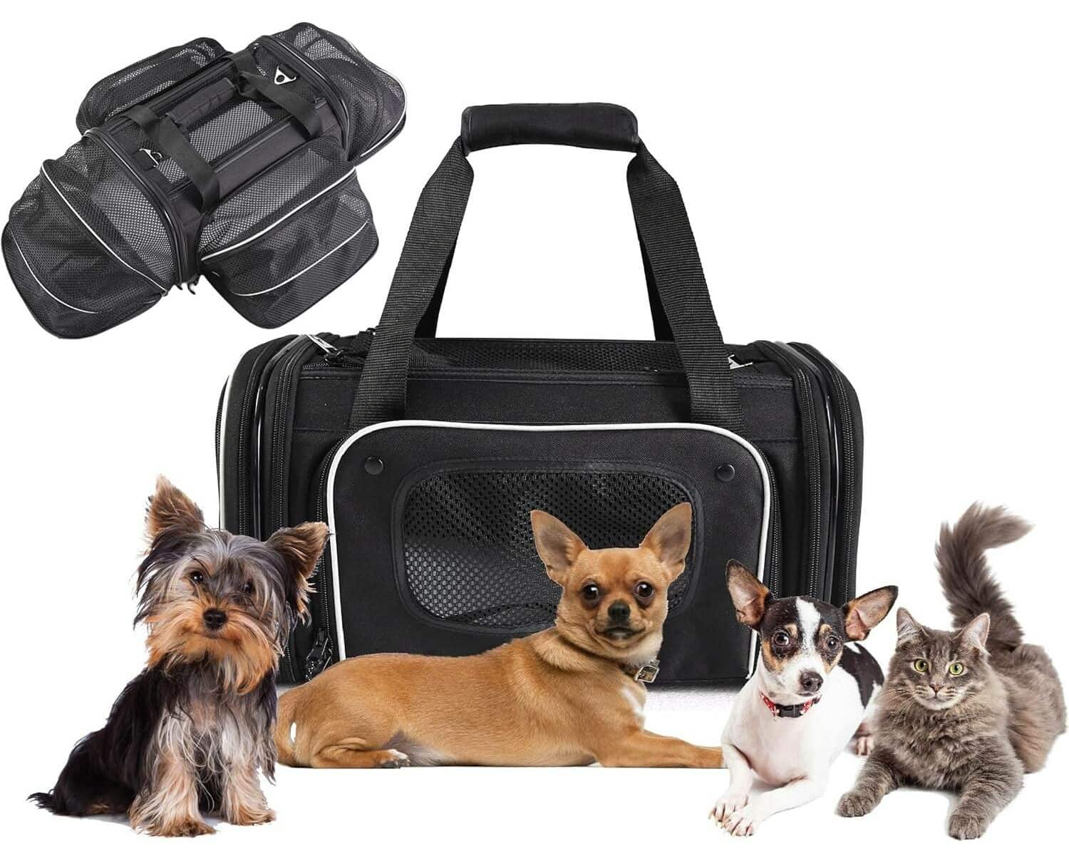 Smiling Paws Airline Approved Pet Carrier