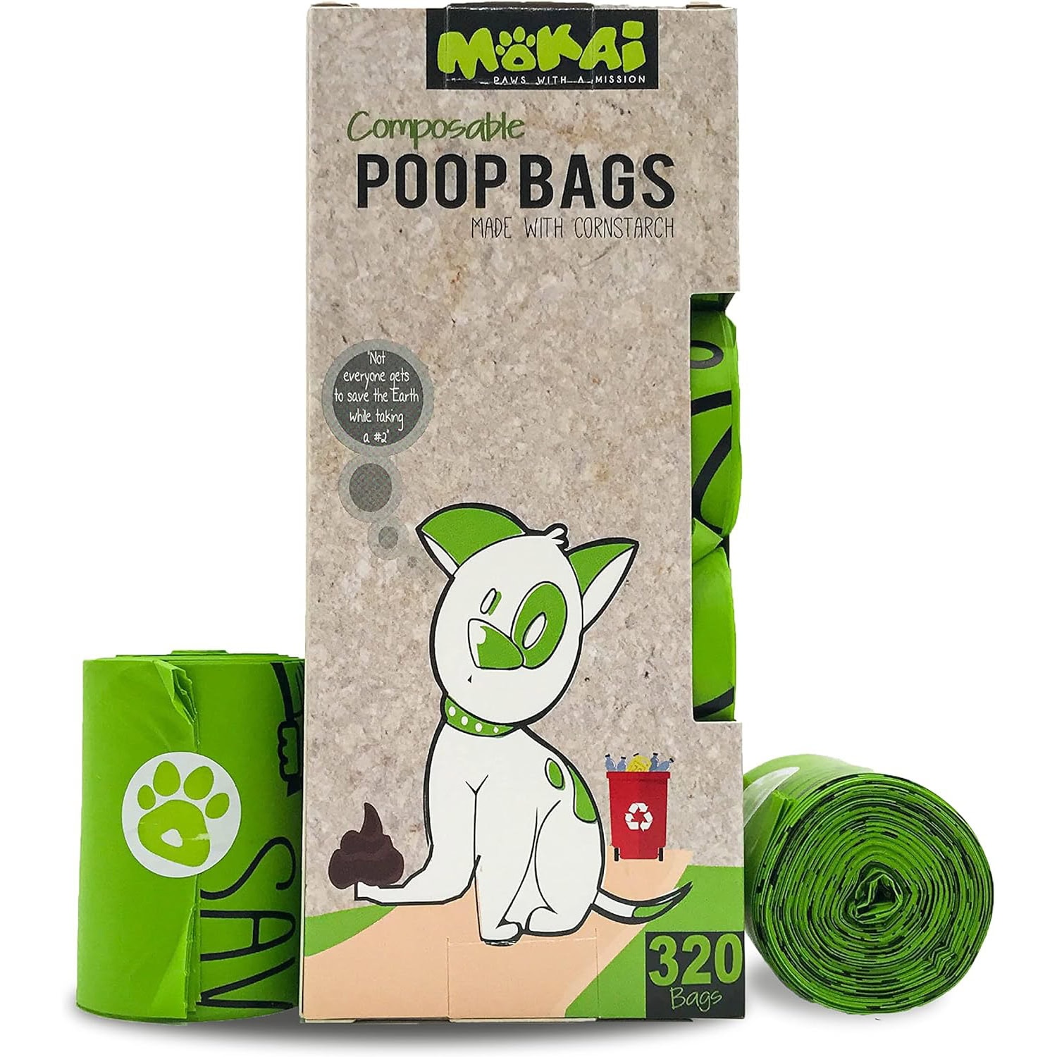 ZPAW Biodegradable Dog Poop Bags
