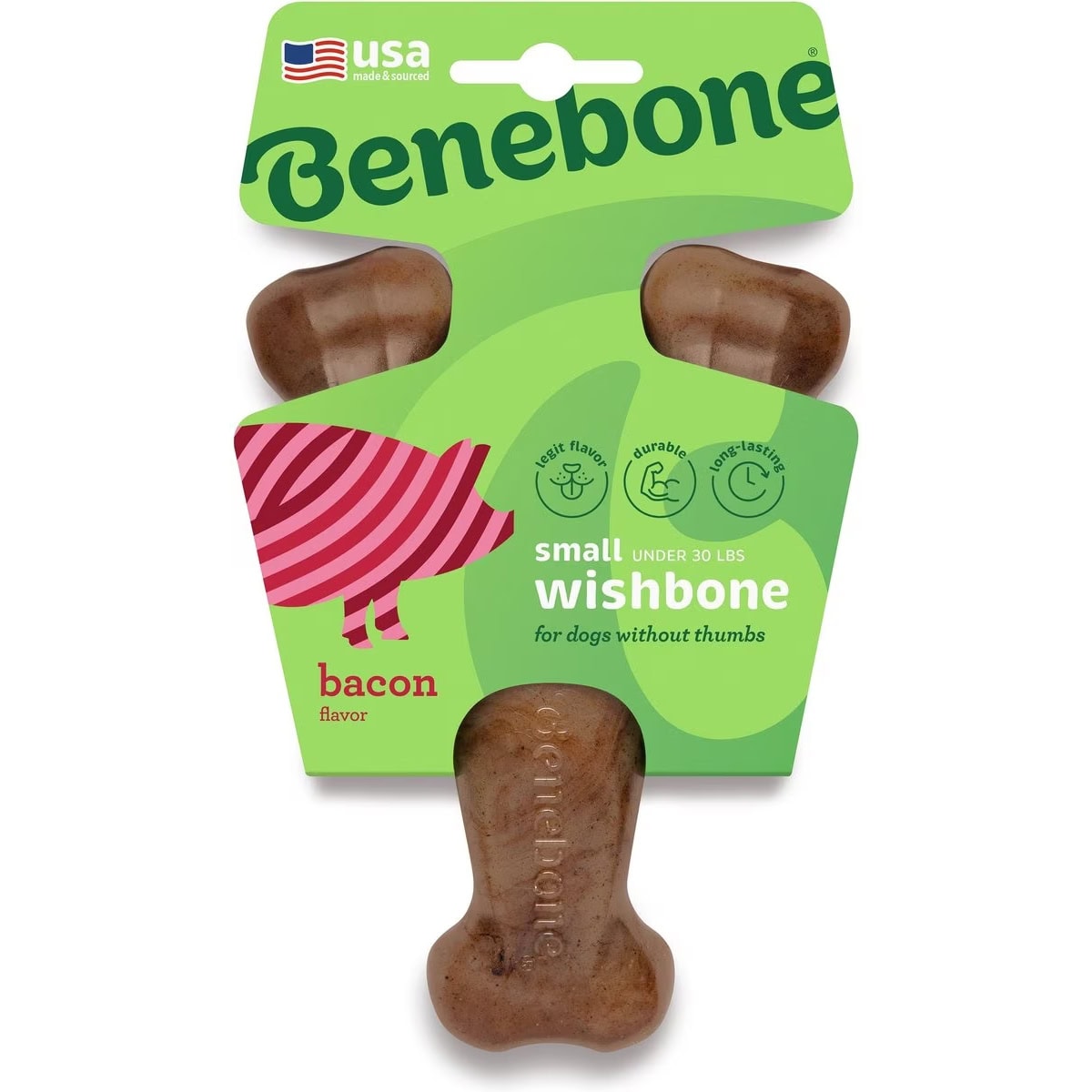 Benebone Wishbone Dog Chew Toy