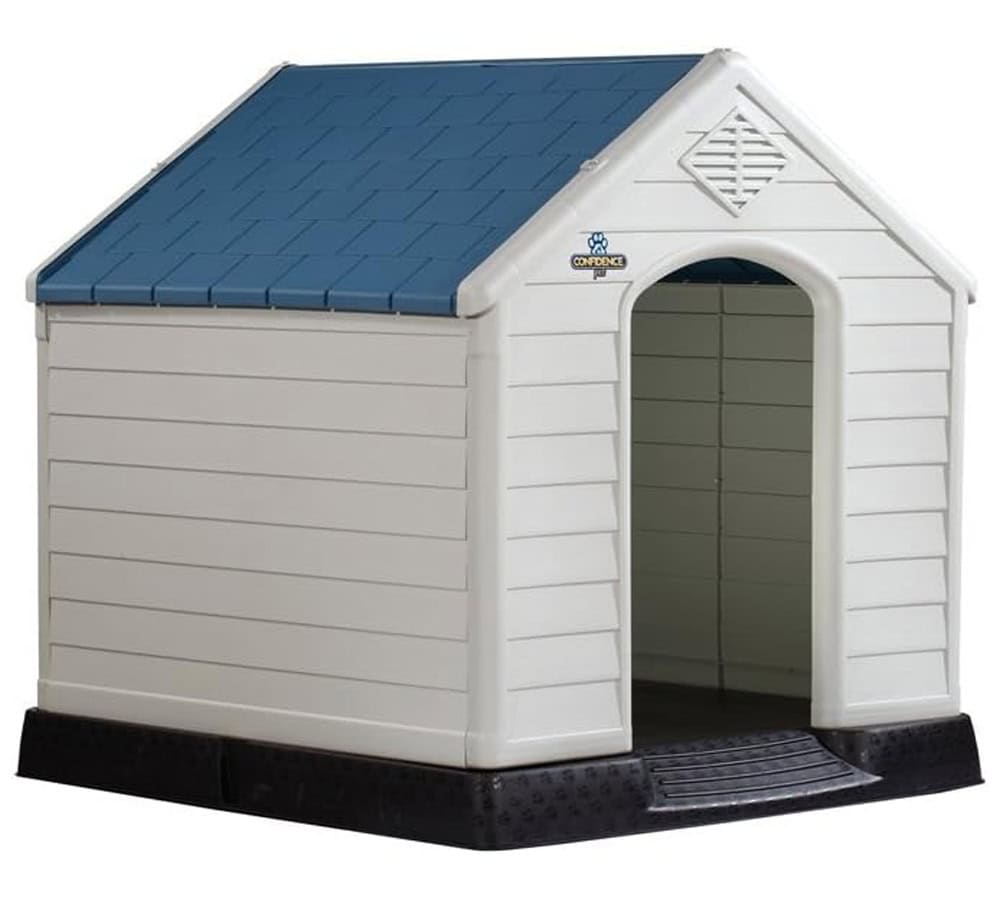 Confidence Pet Plastic Dog Kennel Outdoor Winter House