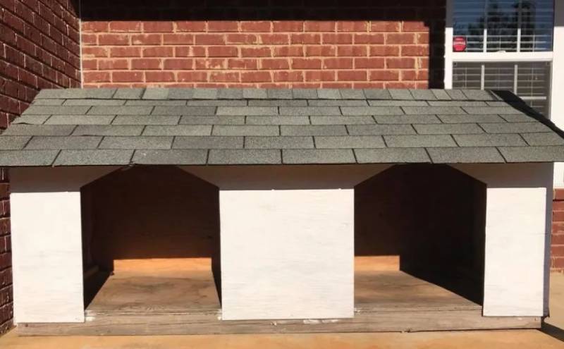 DIY Double Door Dog House