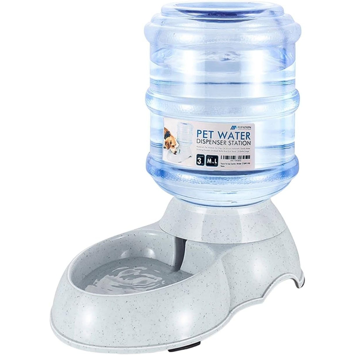 Flexzion Pet Water Dispenser Station 