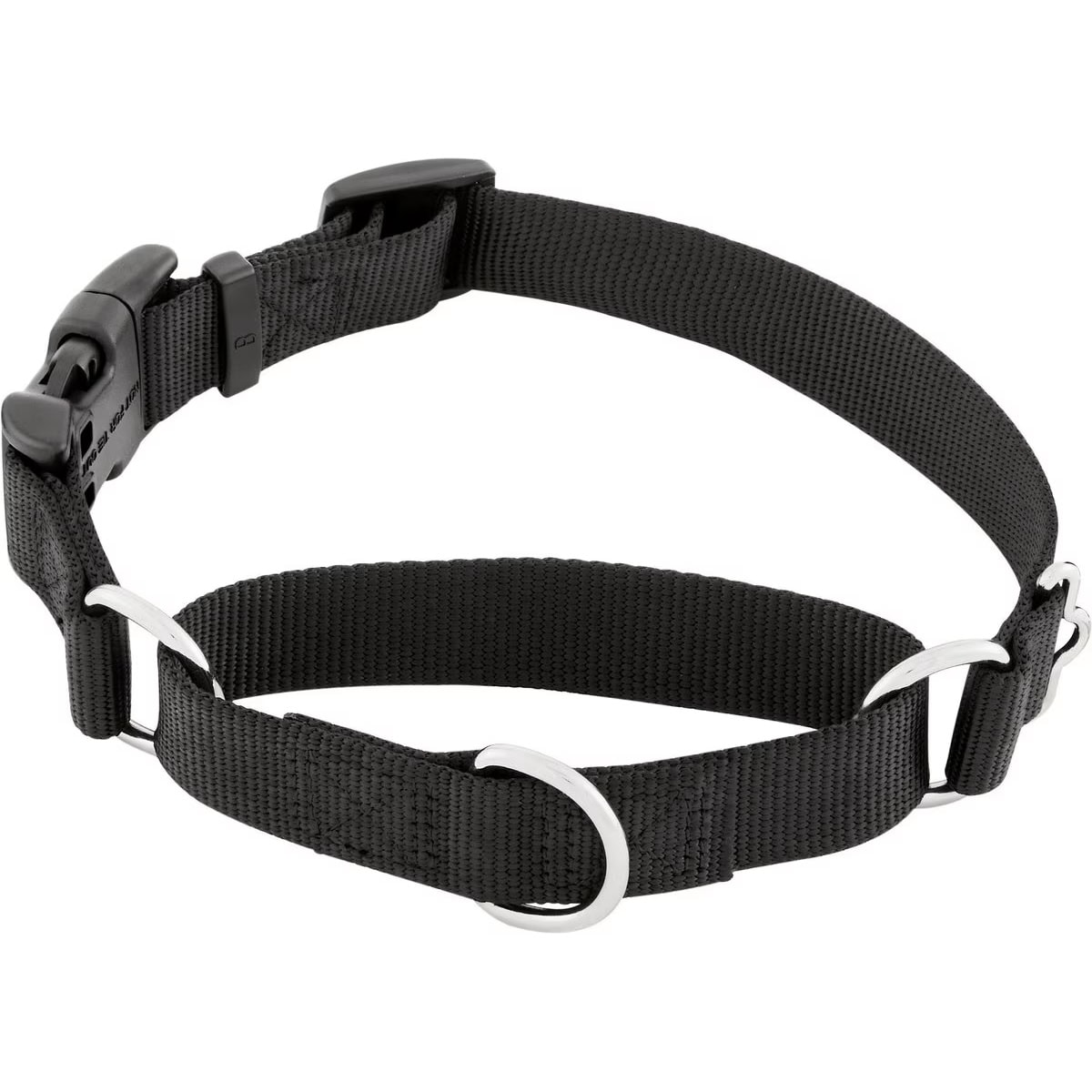 Frisco Solid Nylon Martingale Dog Collar