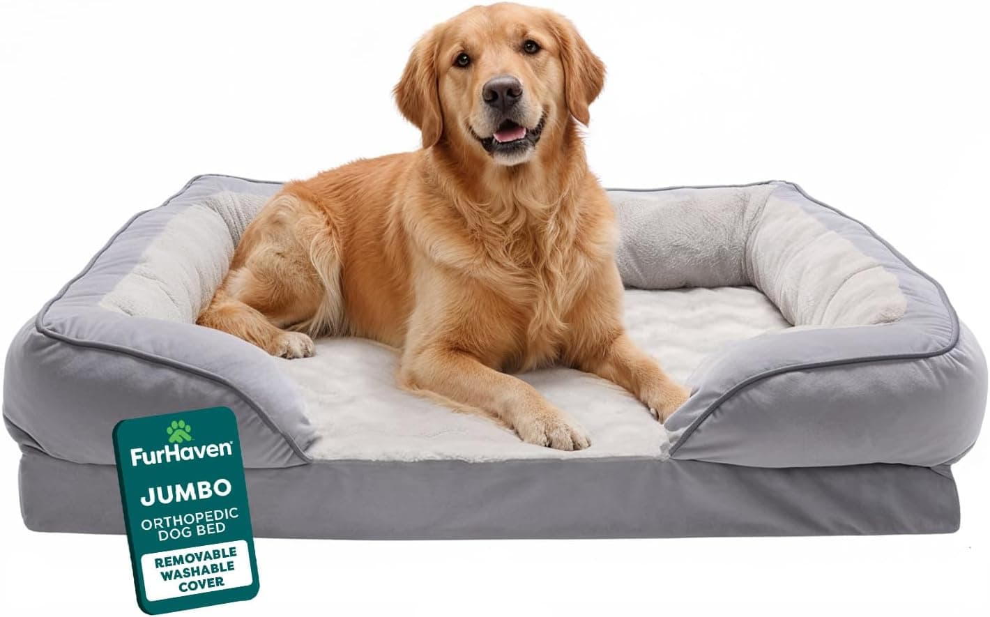FurHaven Velvet Waves Perfect Comfort Sofa Bed