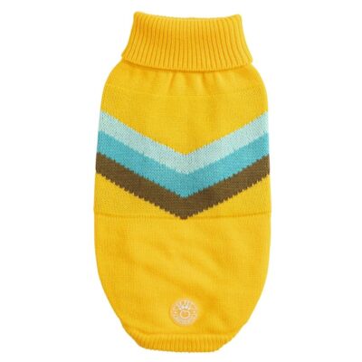 GF Pet Yellow Alpine Dog Sweater