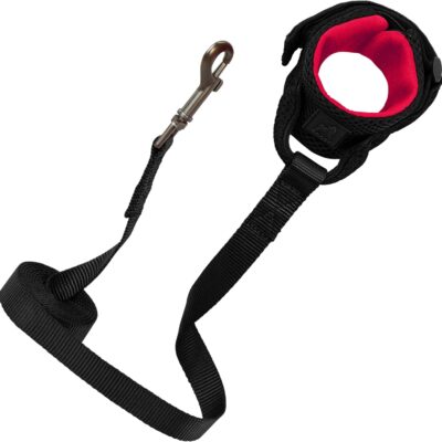 Gooby Mesh Hands-Free Wrist Band Dog Leash