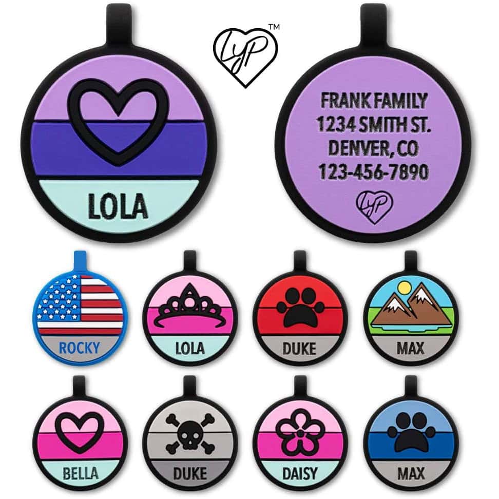 LYP - Our Original Soundless Pet ID Tag