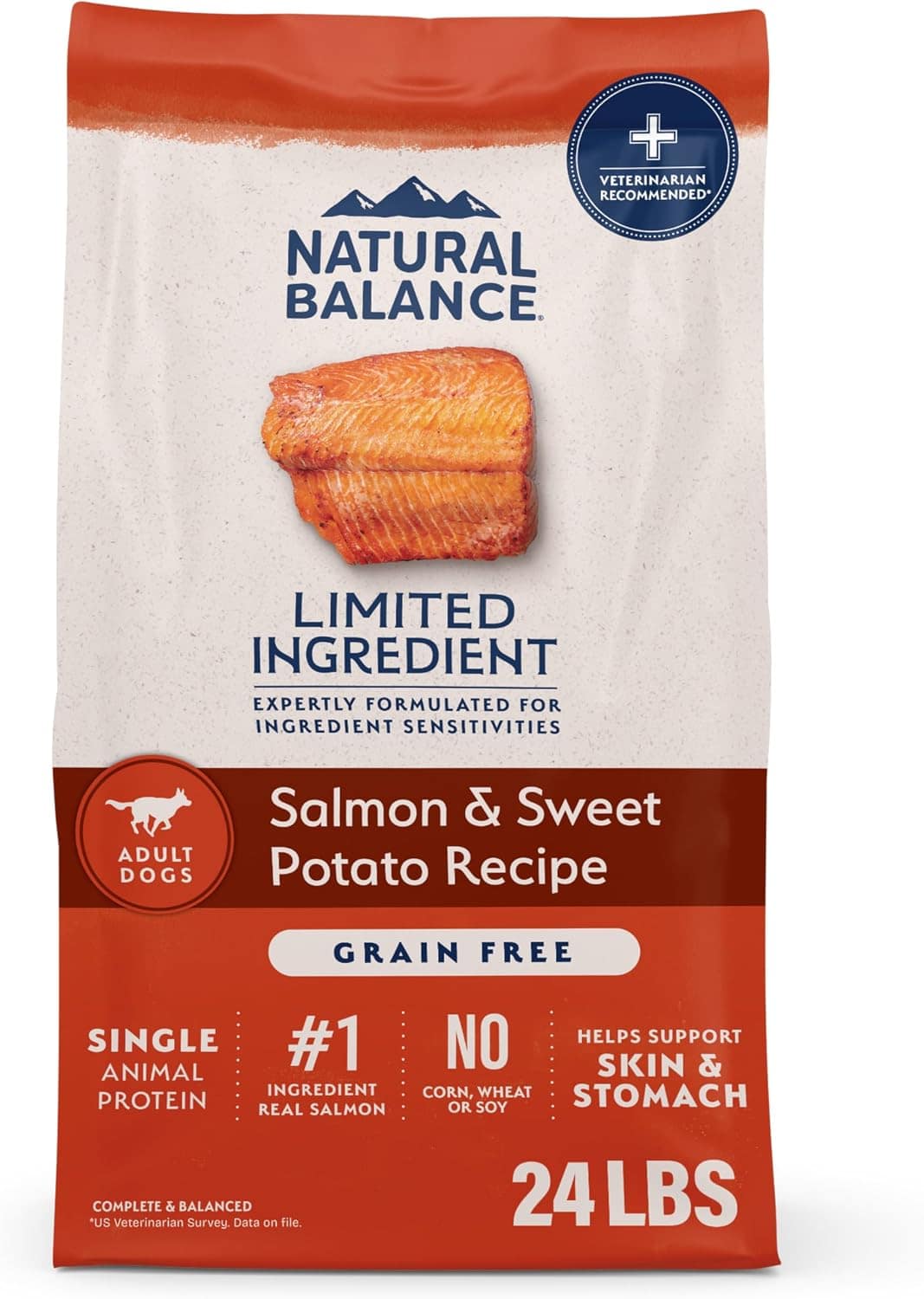 Natural Balance Limited Ingredient Grain-Free Salmon & Sweet Potato Dry Dog Food