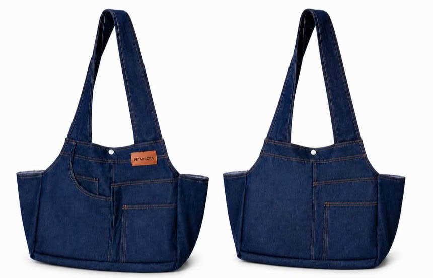 NonoPets Premium Fashion Denim Tra