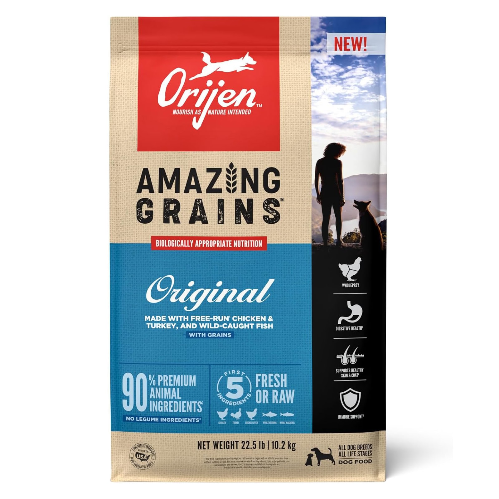 ORIJEN Original Amazing Grains