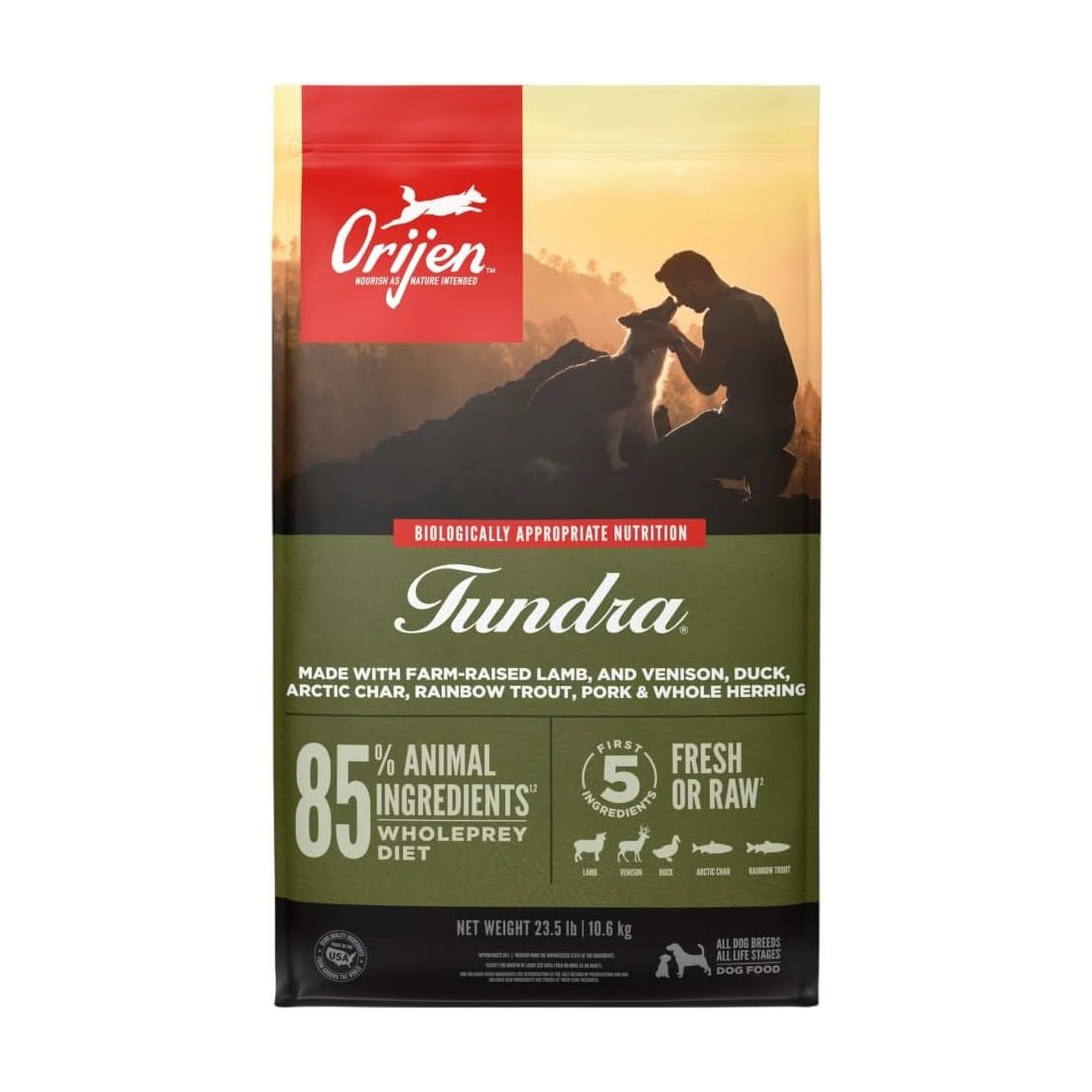 ORIJEN Tundra Grain-Free Dry Dog Food