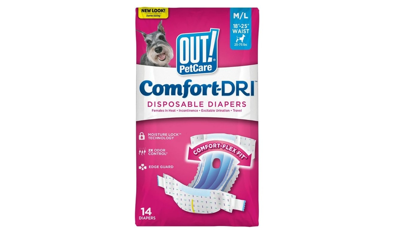 OUT! PetCare Female Dog Diape1