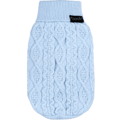 Parisian Pet Cable Knit Dog Sweater
