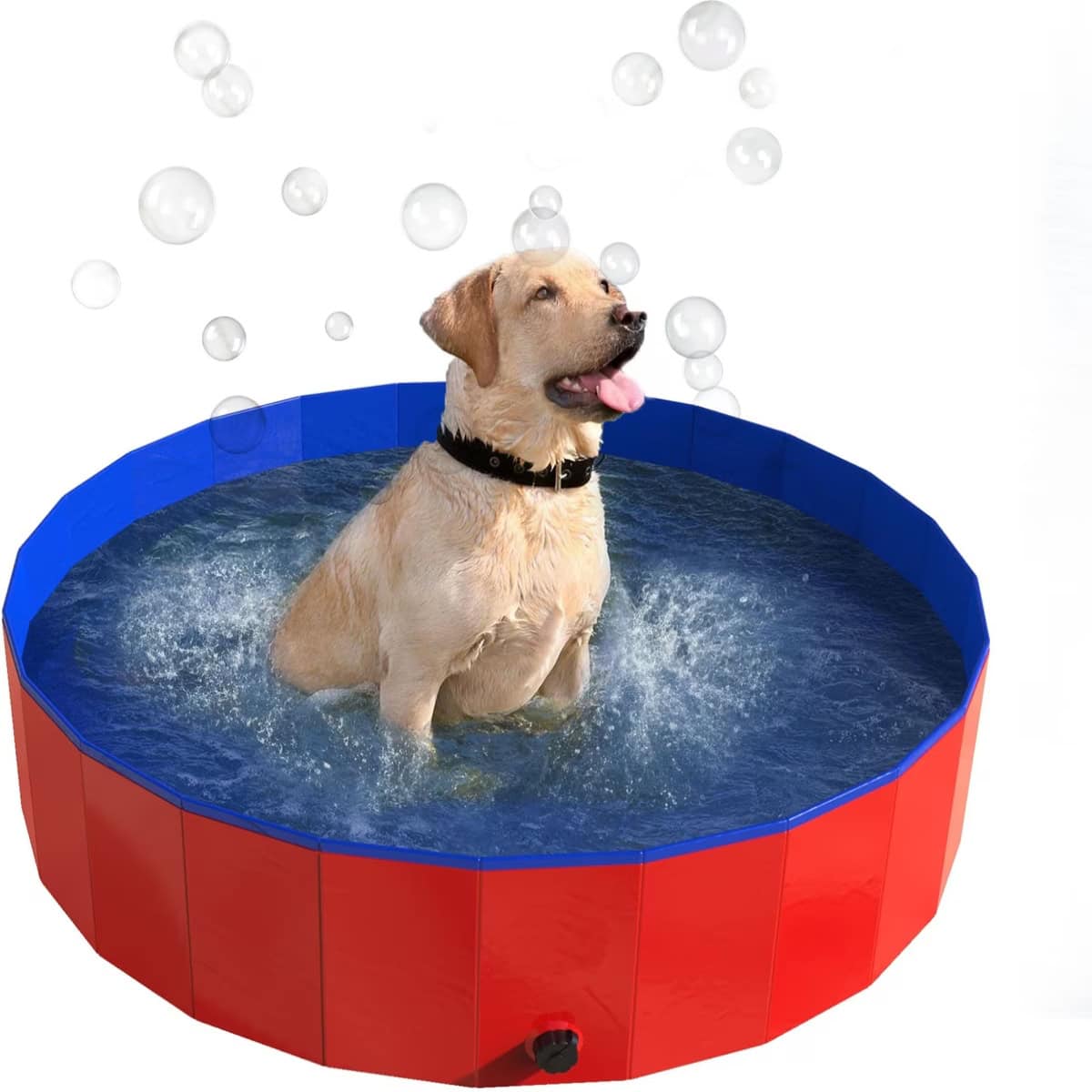Pet Adobe Foldable Dog Pool Square