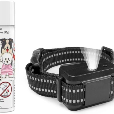 PetDiary Adjustable Spray Bark Collar