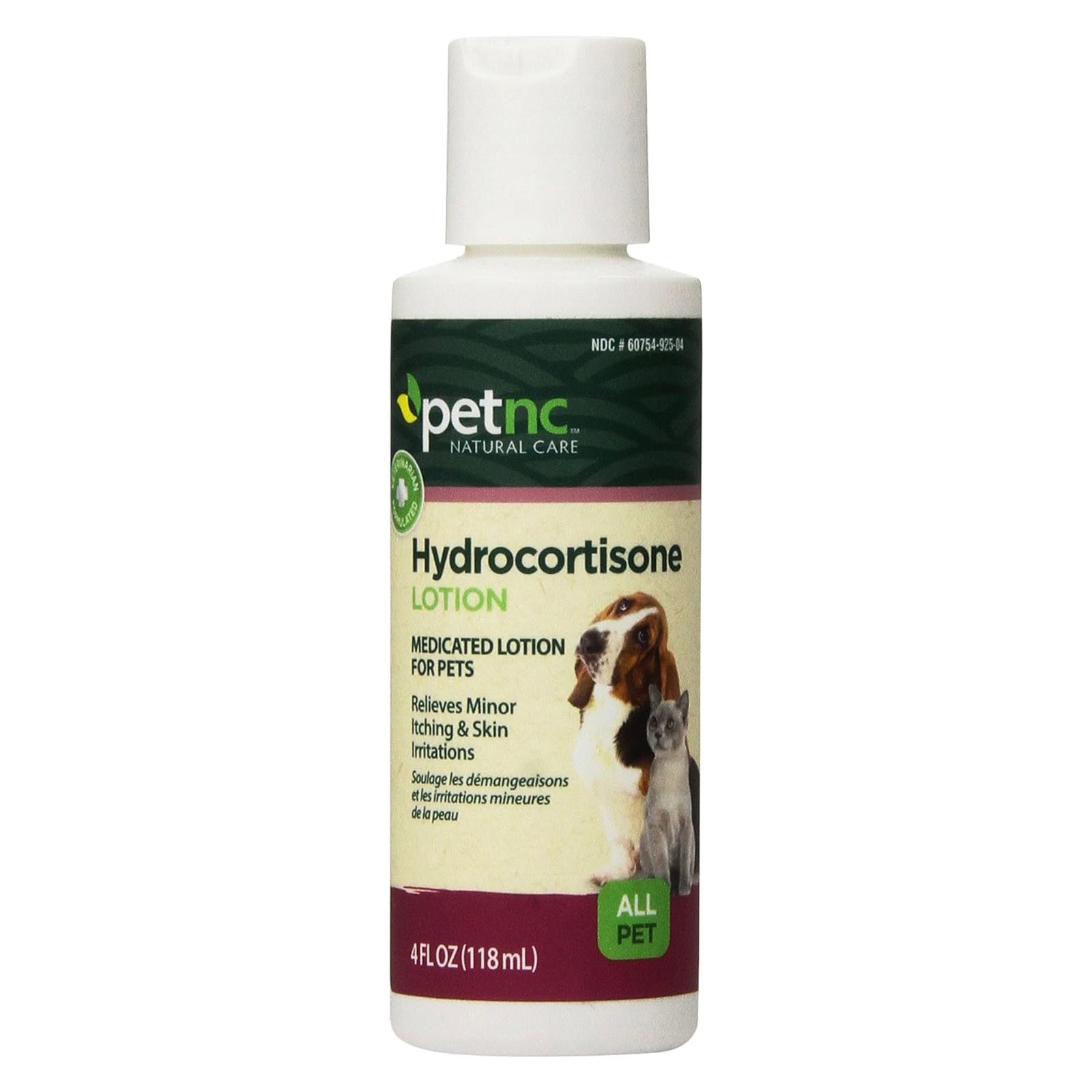 PetNC Natural Care Hydrocortisone Lotion for All Pets