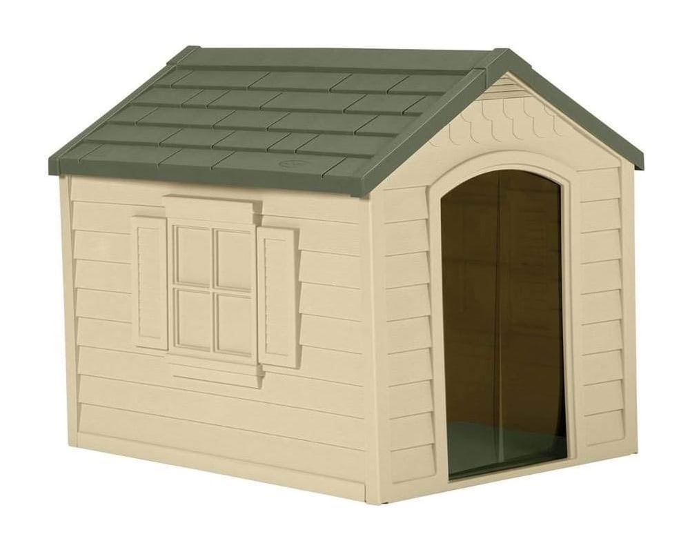 Suncast Outdoor Dog House with Door