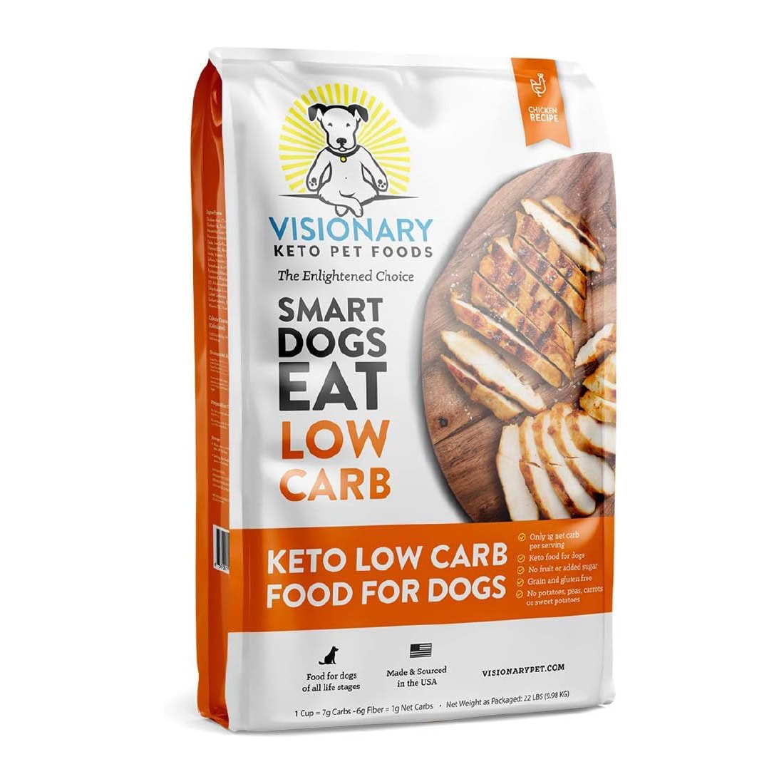 Visionary Pet Foods Keto Low Carb Dry Dog Food