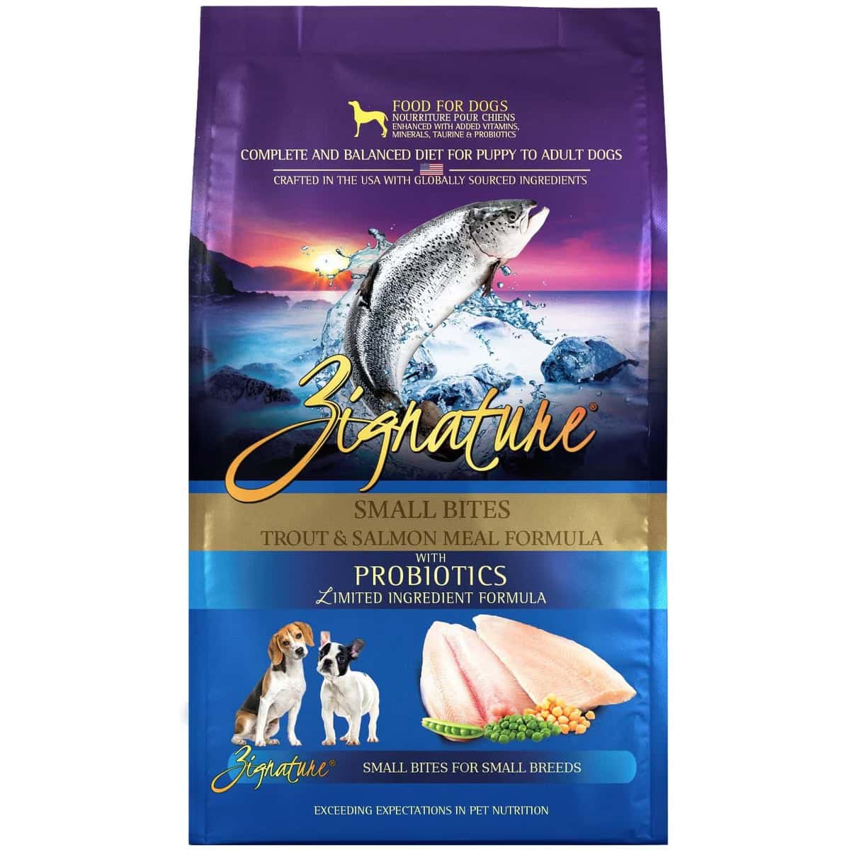 Zignature Trout & Salmon Meal Dog Food new
