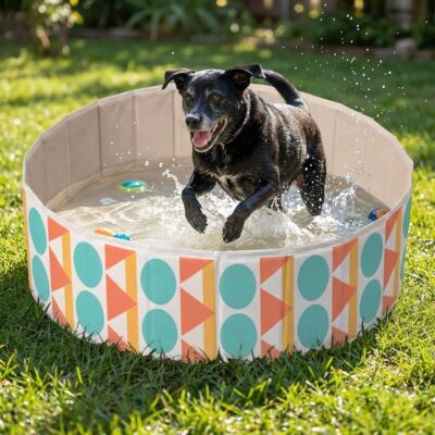 furrybaby Foldable Dog Pool 