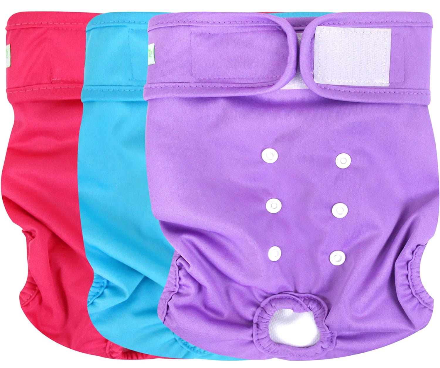 wegreeco Washable Reusable Premium Female Dog Diapers 