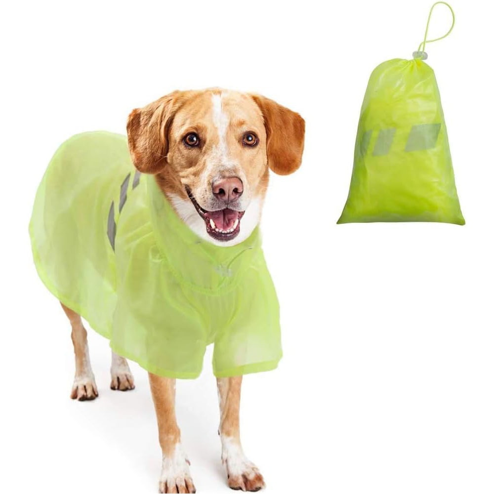 Bingpet Dog Raincoat for Small to Large Dogs
