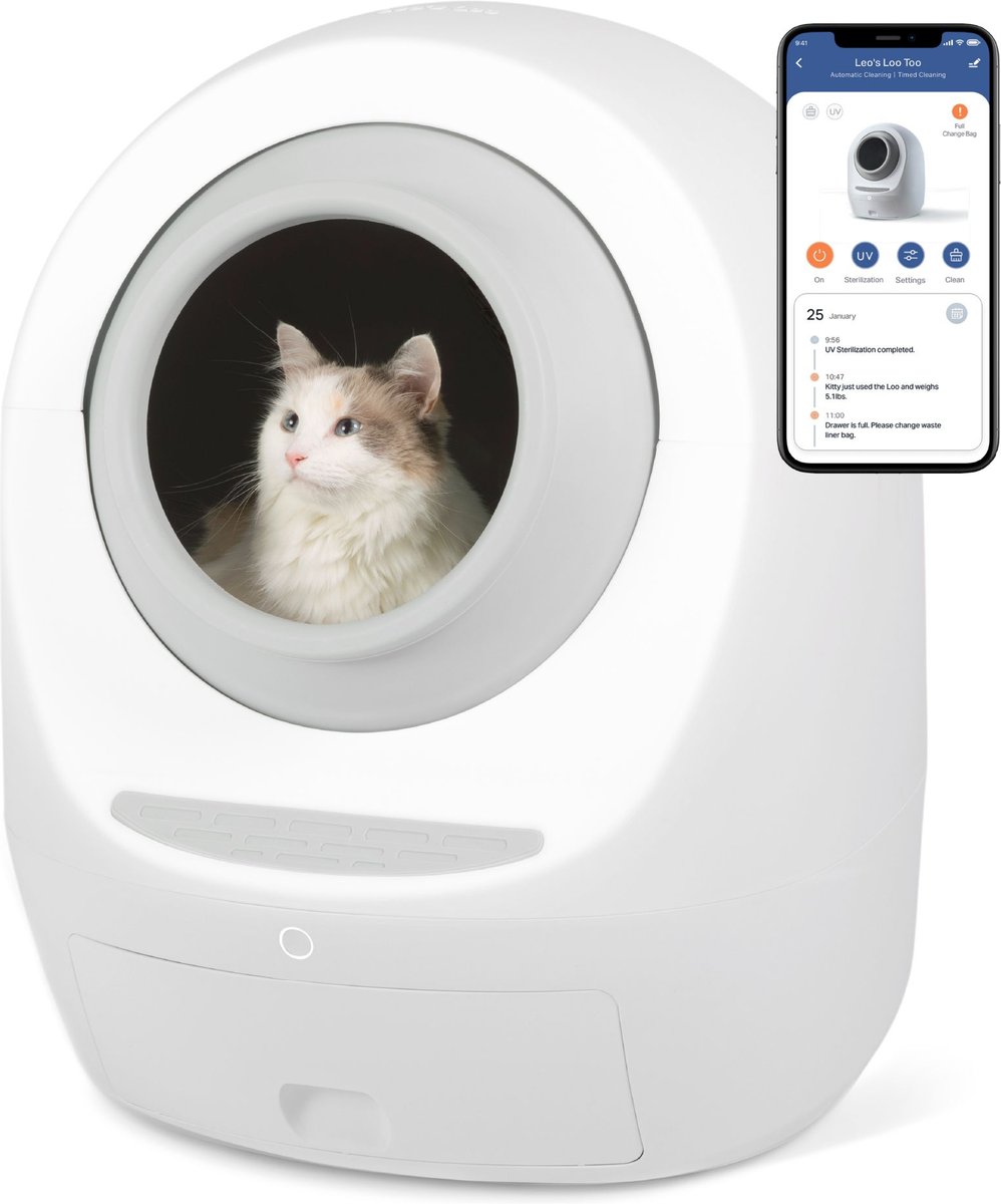 Casa Leo Leo’s Loo Too Wifi Enabled Cat Litter Box