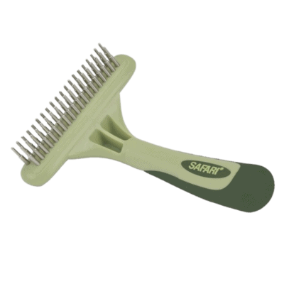 Safari Double Row Rotating Pins Undercoat Rake