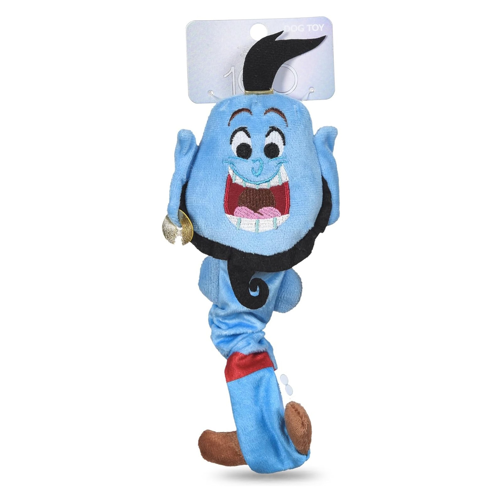 Disney for Pets Aladdin Genie Bungee Plush Dog Toy with Squeaker
