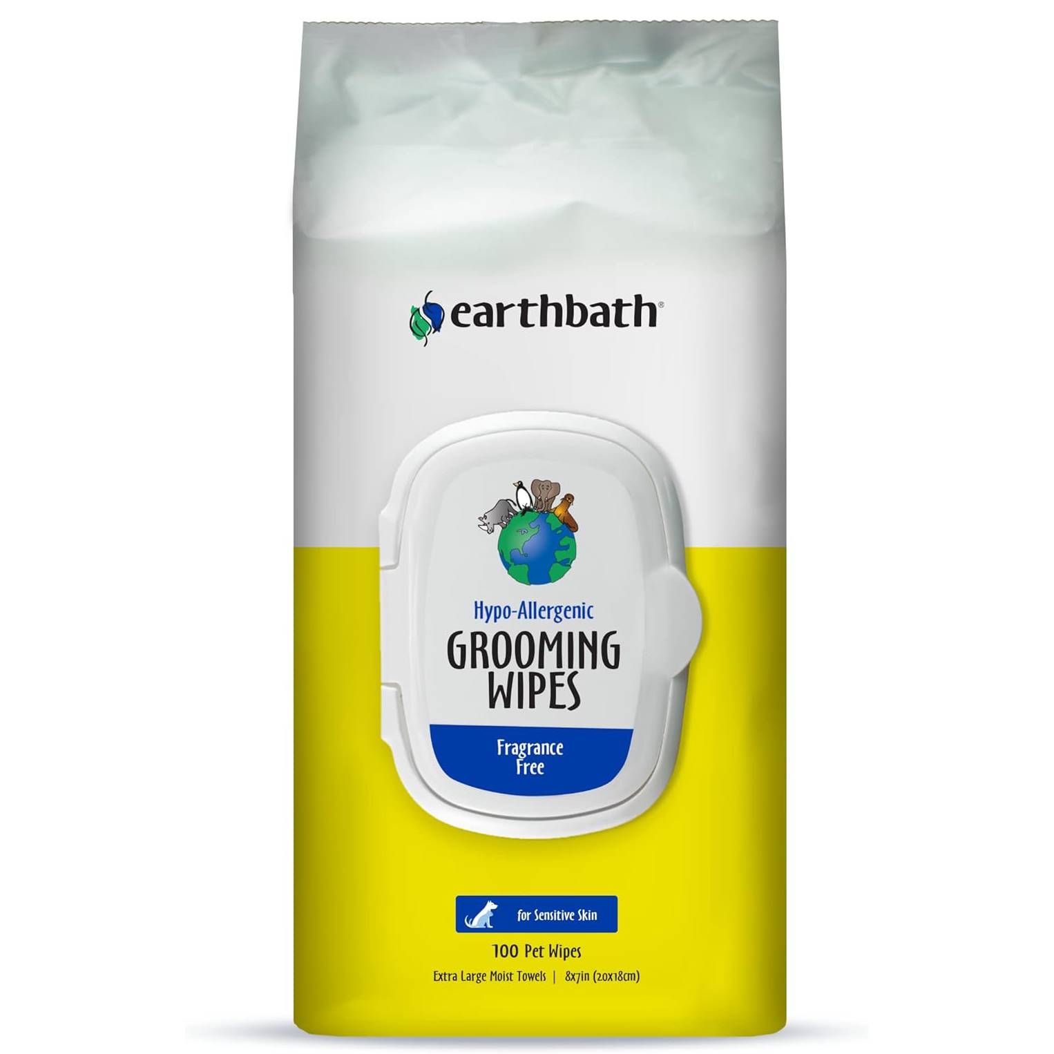 Earthbath All Natural Grooming Wipes