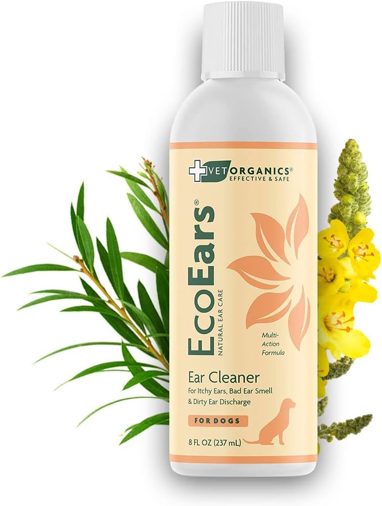 EcoEars Natural Ear Cleaner for Dogs