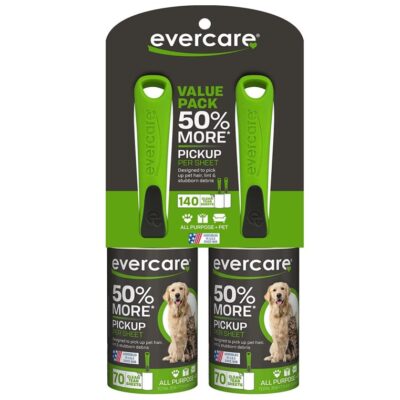Evercare Pet Plus Extreme Stick Ergo Grip Pet Lint Roller