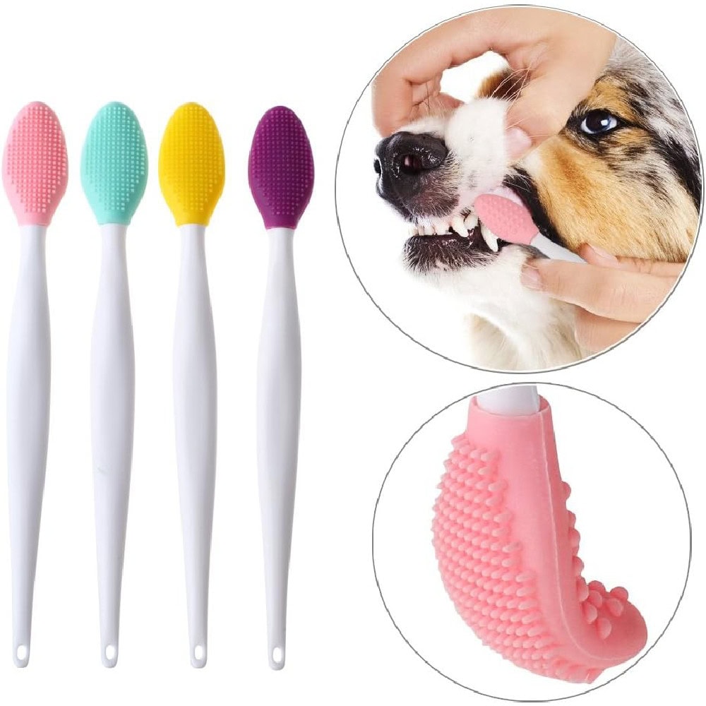 FOMATE Double-sided Dog Toothbrush