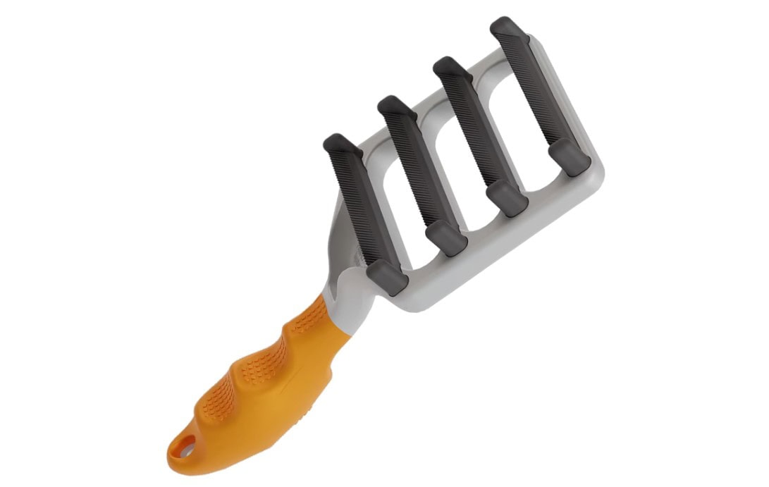 FUR4 deShedding Dog Brush for Long Hair Dogs