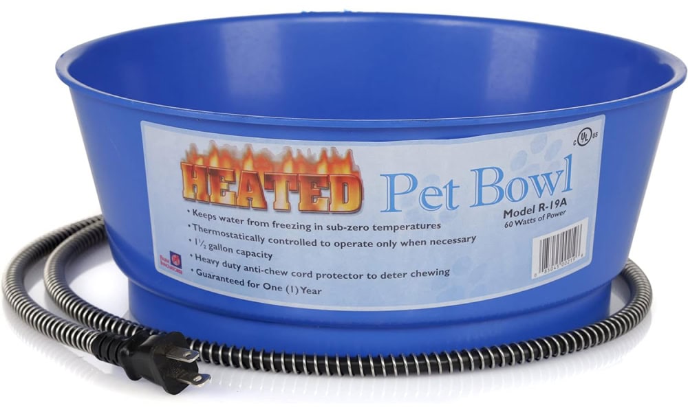 Farm Innovators R-19 Heated Pet Bowl 