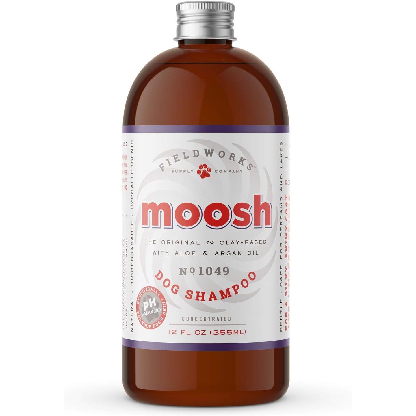 Fieldworks Supply Moosh Natural Dog Shampoo new