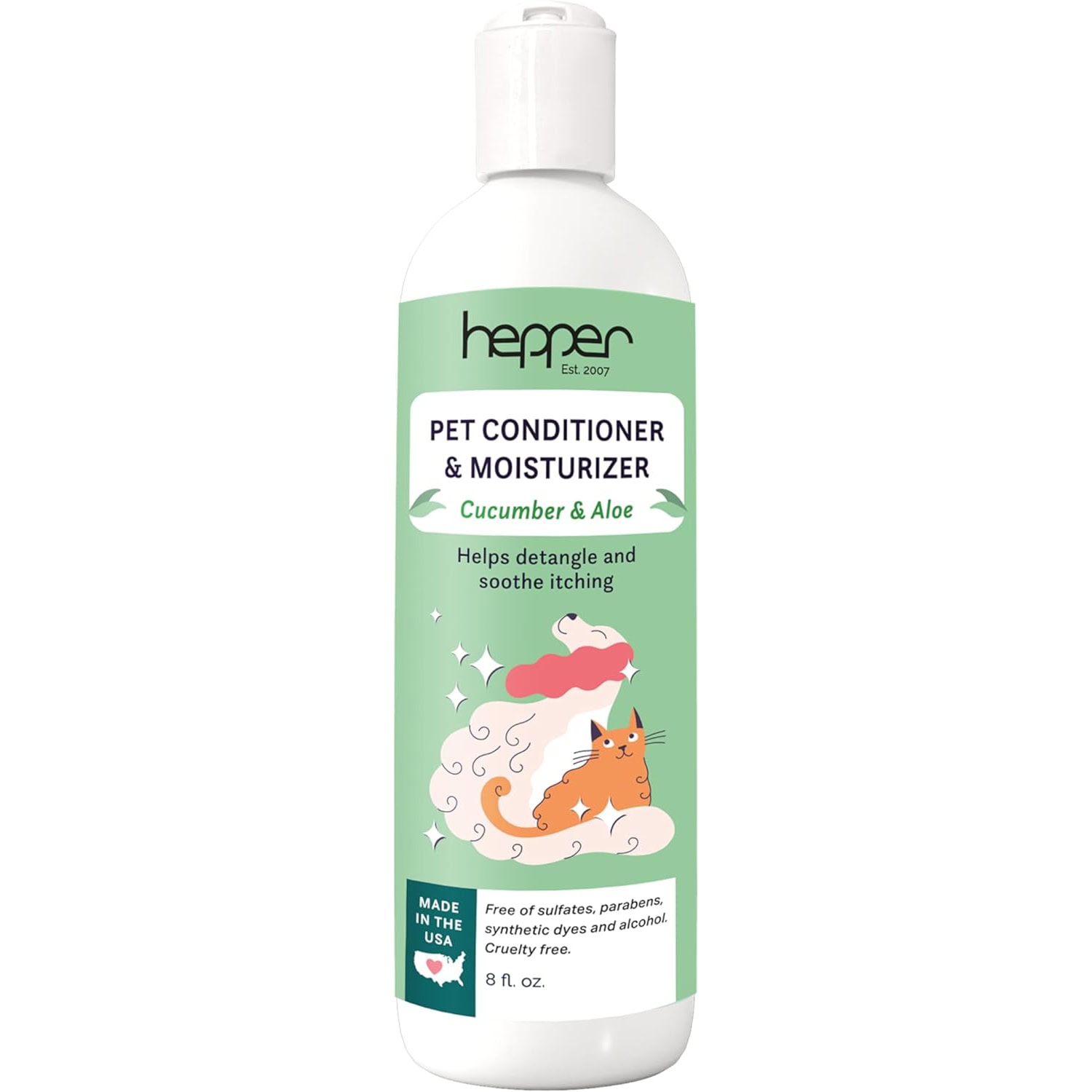 Hepper Pet Conditioner (Cucumber & Aloe)