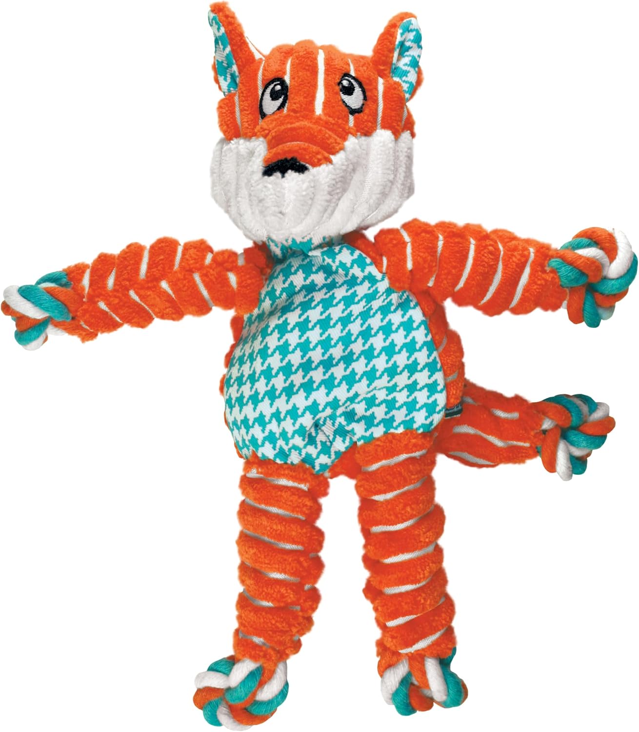 KONG Floppy Knots Fox Dog Toy