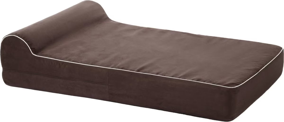 KOPEKS Orthopedic Pillow Dog Bed with Removable Cover 