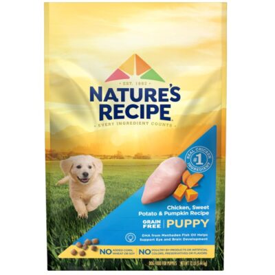 Nature's Recipe Grain-Free Puppy Chicken, Sweet Potato & Pumpkin