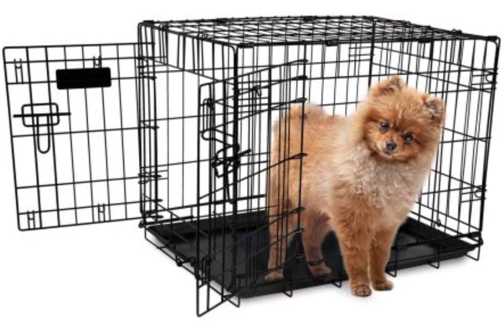 PRECISION PET Double Door Wire Dog Crate