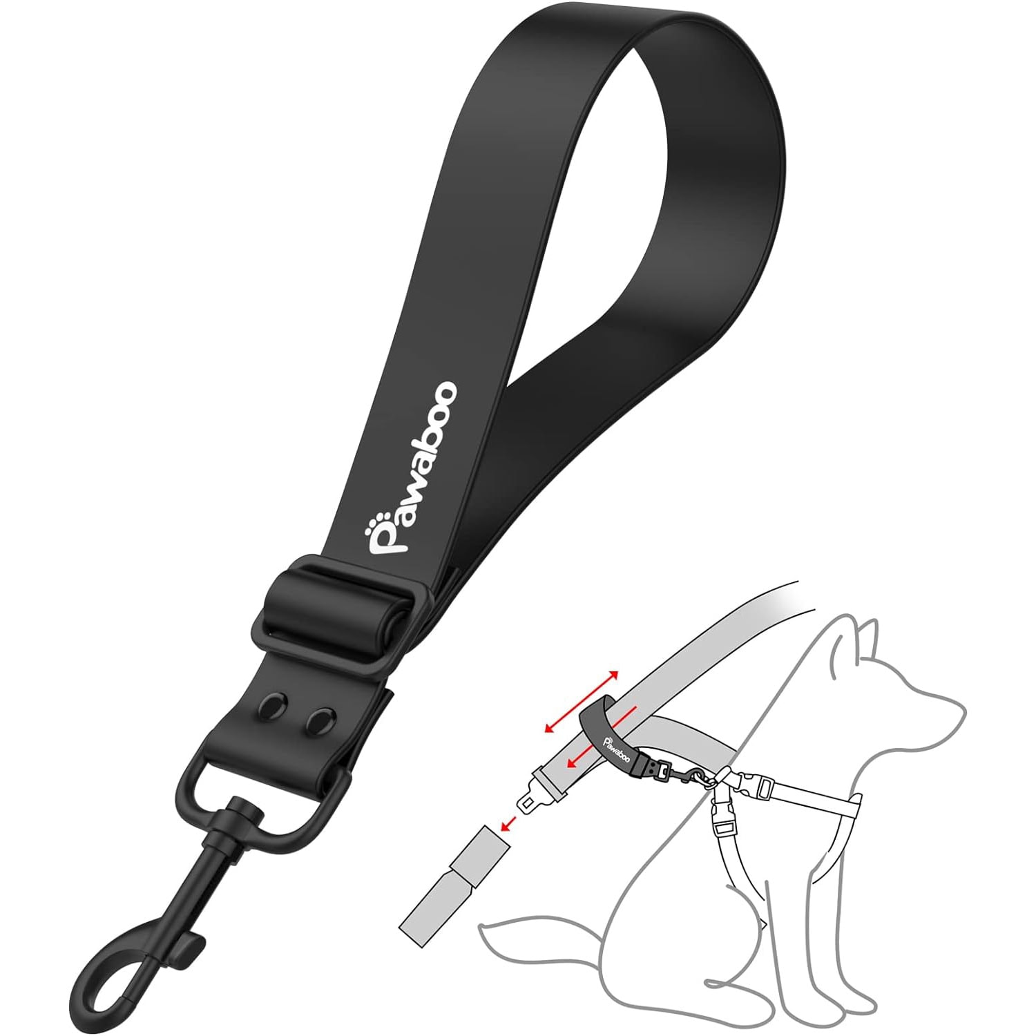 Pawaboo Dog Car Safety Seat Belt mew